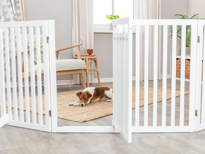 Absperrgitter für Hunde