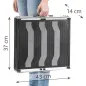 Preview: 3-stufige Falt-Treppe, Aluminium/TPR