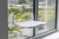 Preview: Fenster-Liegeplatz für Katzen mit Saugnäpfen und Wendebezug