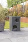 Preview: Outdoor Katzenhöhle Amalia aus Polyrattan, eckig