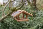 Preview: Vogelfutterhaus zum Aufhängen