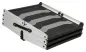 Preview: 3-stufige Falt-Treppe, Aluminium/TPR