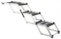 Preview: 3-stufige Falt-Treppe, Aluminium/TPR