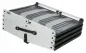Preview: 4-stufige Falt-Treppe, Aluminium/TPR