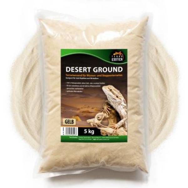 Desert Ground - Terrariensand Gelb