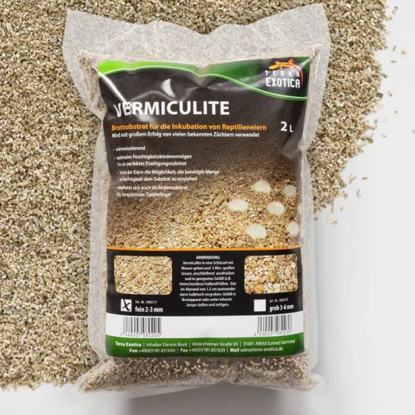 Vermiculite verschiedene Größen Fein