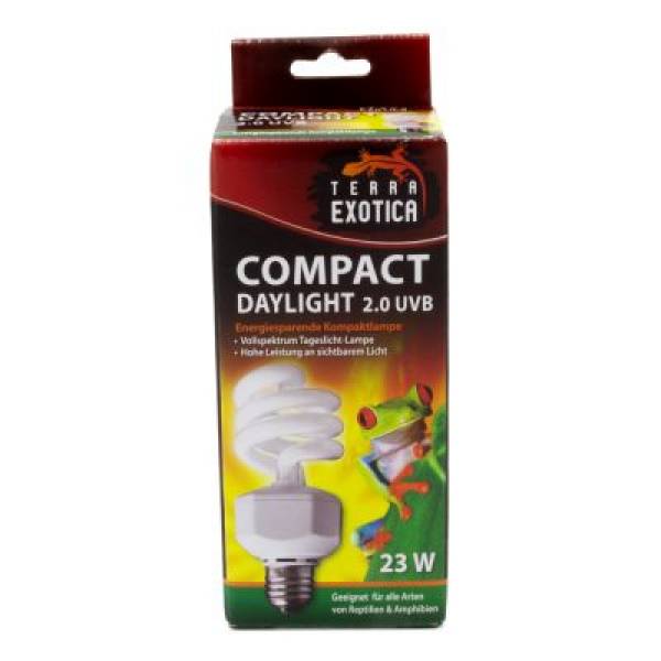 Compact Daylight 2.0 UVB - Energiesparende Kompaktlampe - 23 Watt