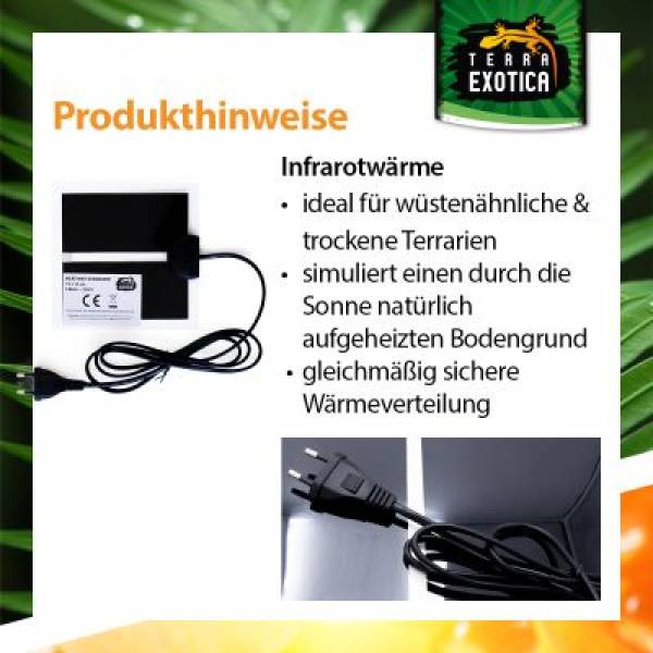 Heizmatte - Standard - 15 x 15 cm - 5 Watt