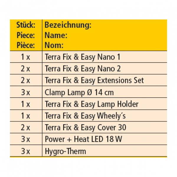 Terra Fix & Easy Turm 30