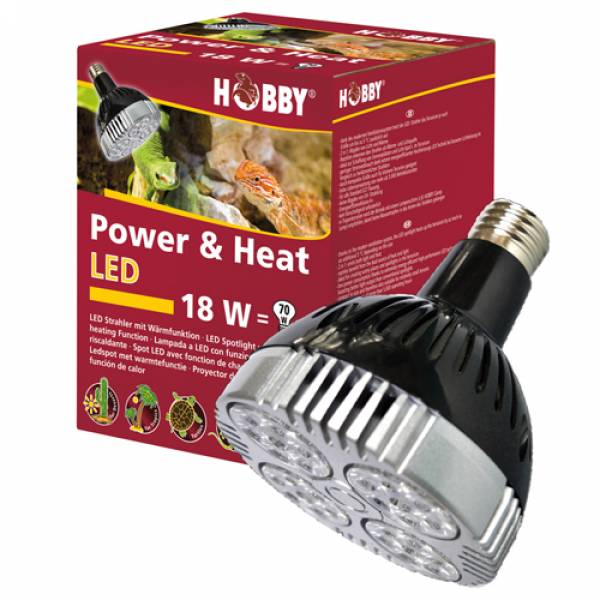 Power + Heat LED