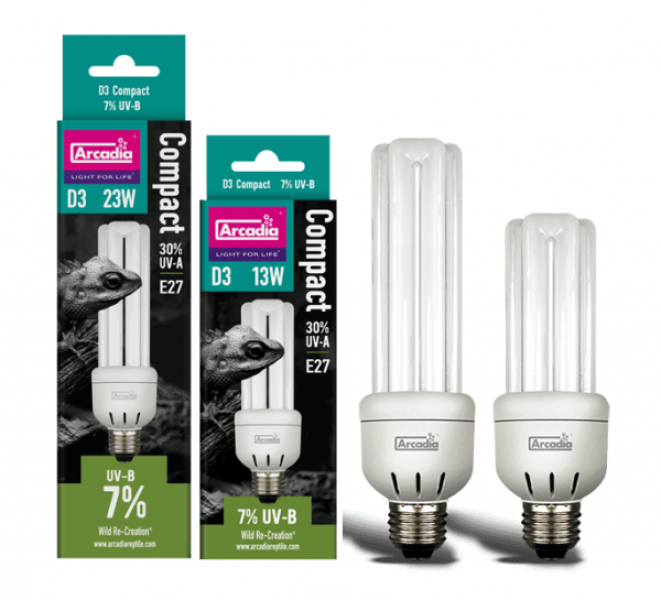 Kompaktlampe D3 Forest 7% UVB