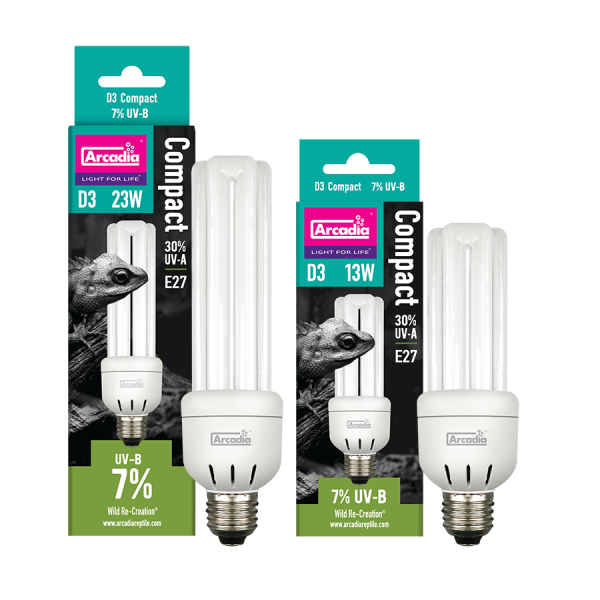 Kompaktlampe D3 Forest 7% UVB