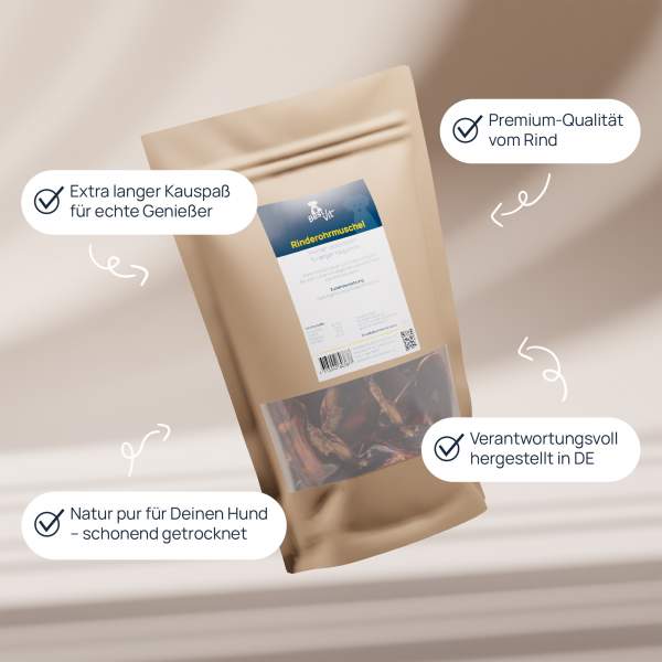 Preview: Rinderohrmuscheln