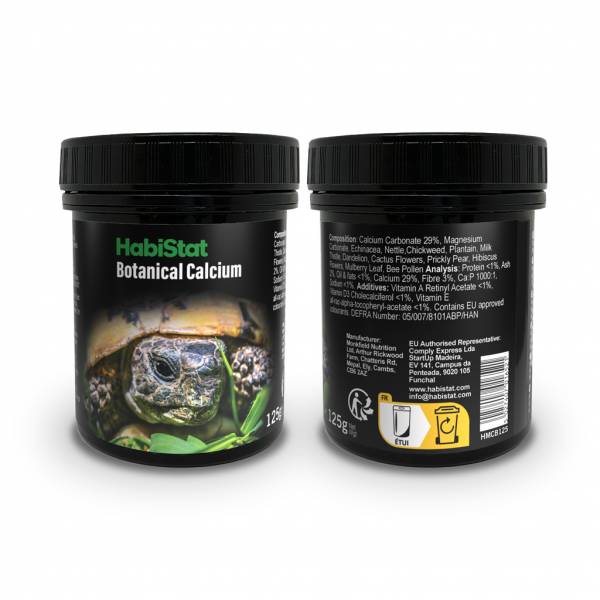 HabiStat Botanisches Kalzium, 125g