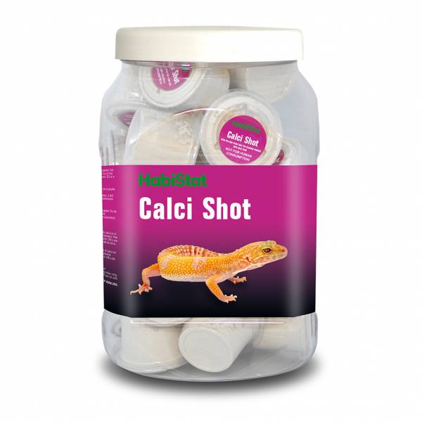 HabiStat Calci Shot Displayglas, 30 Töpfe