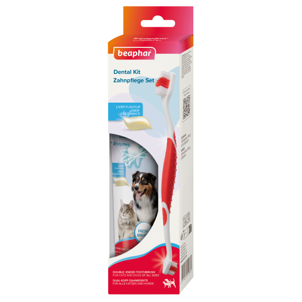 Beaphar Zahnpflege Set (Zahnpasta & Bürste)