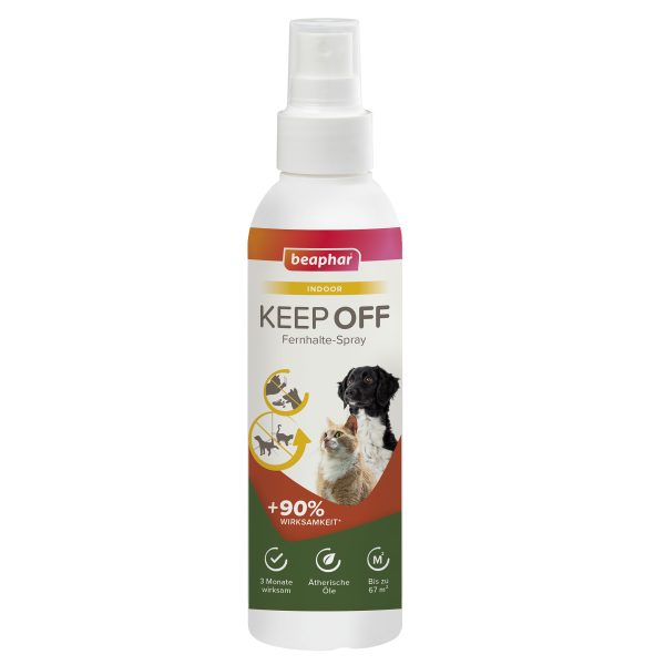 KEEP OFF Abwehrspray für Hunde und Katzen, 200ml