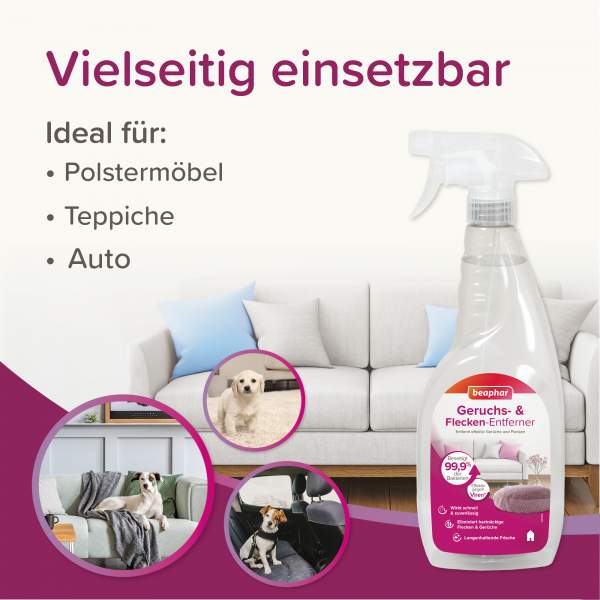 Beaphar Geruchs- und Flecken-Entferner, 750ml