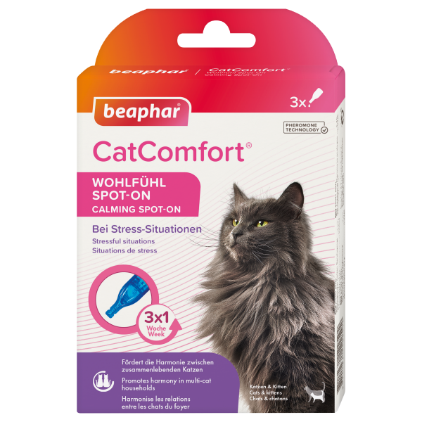 CatComfort® Wohlfühl Spot-On, 3 x 0,55ml