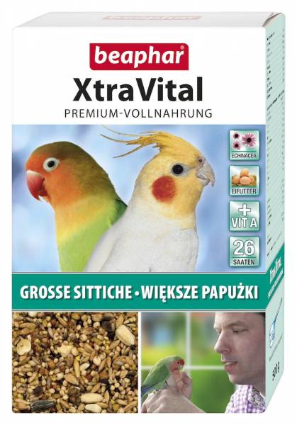 XtraVital Großsittich Futter, 500g