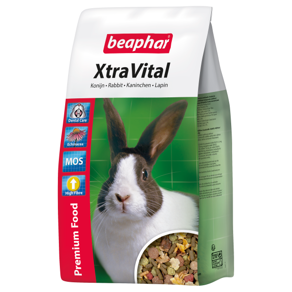 Beaphar XtraVital Kaninchen Futter, 1kg