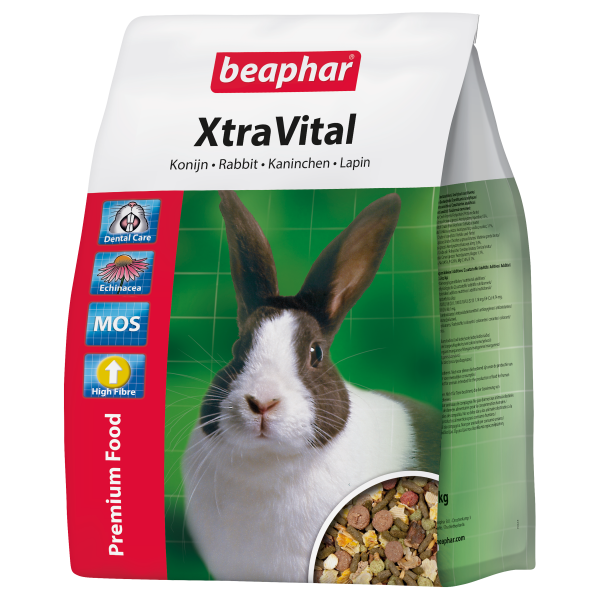 Beaphar XtraVital Kaninchen Futter, 2,5kg