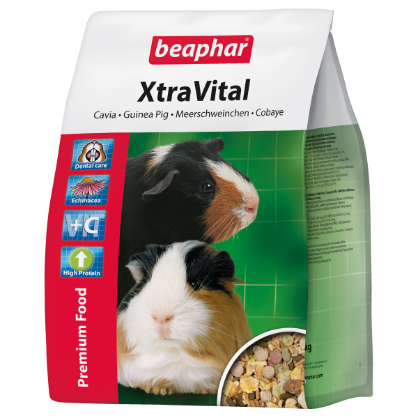 Beaphar XtraVital Meerschweinchen Futter, 2,5kg