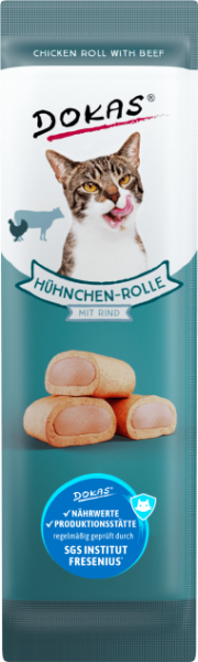 Hühnchen-Rolle mit Rind