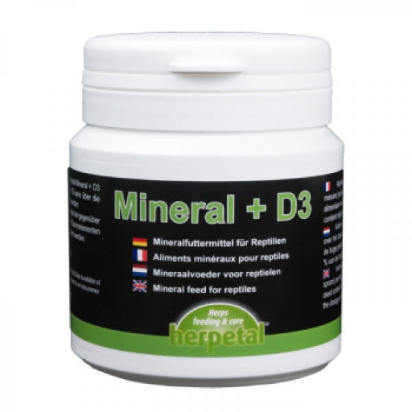 Herpetal Mineral & D3 100g