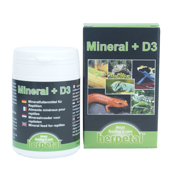 Herpetal Mineral & D3 50g