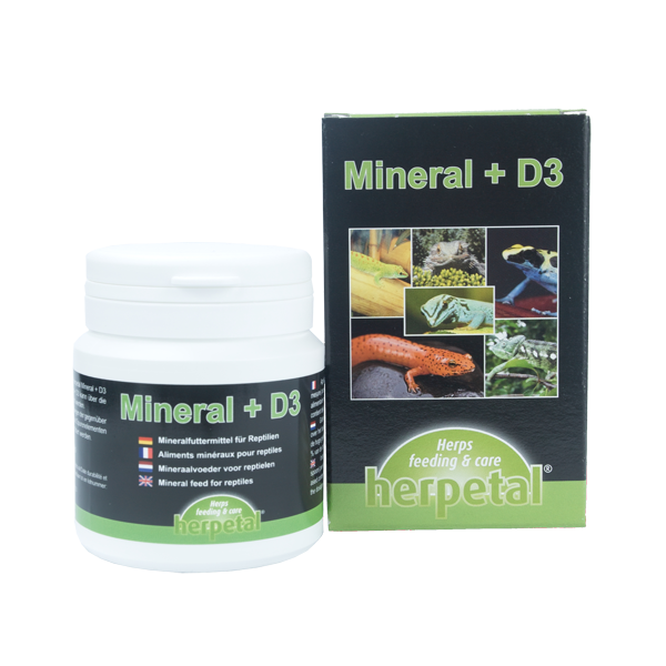 Herpetal Mineral & D3 100g