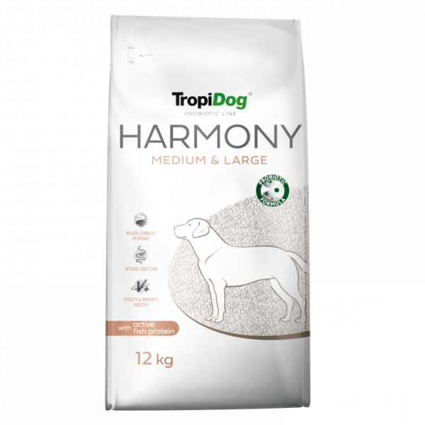 TropiDog Probiotic Line Harmony Medium & Large Breeds