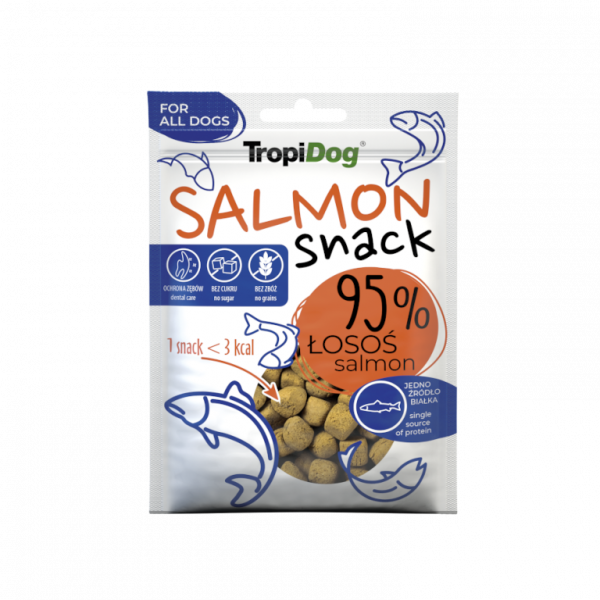 TropiDog Salmon Snack