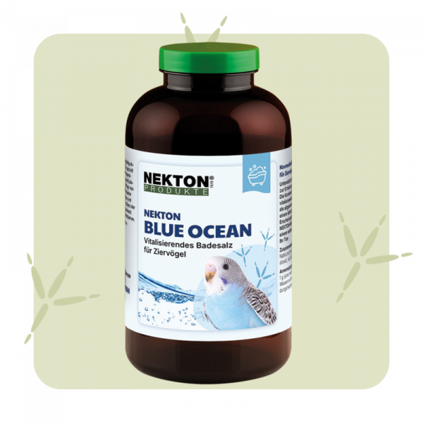 NEKTON-Blue-Ocean Vitalisierendes Badesalz für Ziervögel