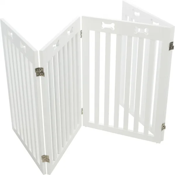 Hunde-Absperrgitter, 4-teilig