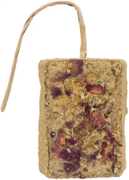 Preview: Lehmstein mit Blüten