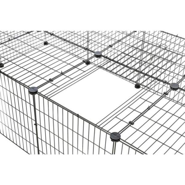 Außenlauf mit Überdachung