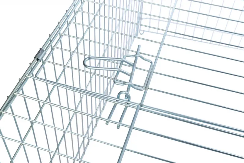 Freilaufgehege mit Abdeckung