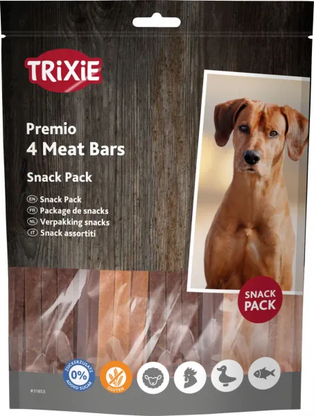 4 Meat Bars Snack Pack