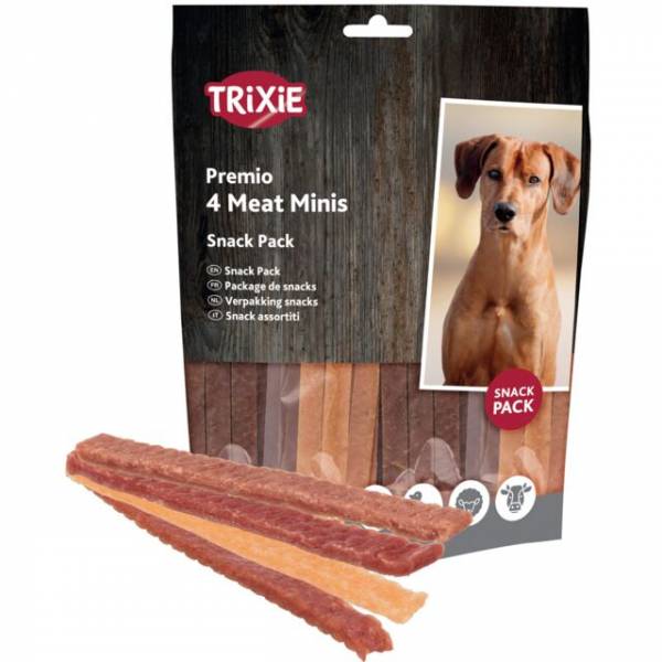 4 Meat Bars Snack Pack