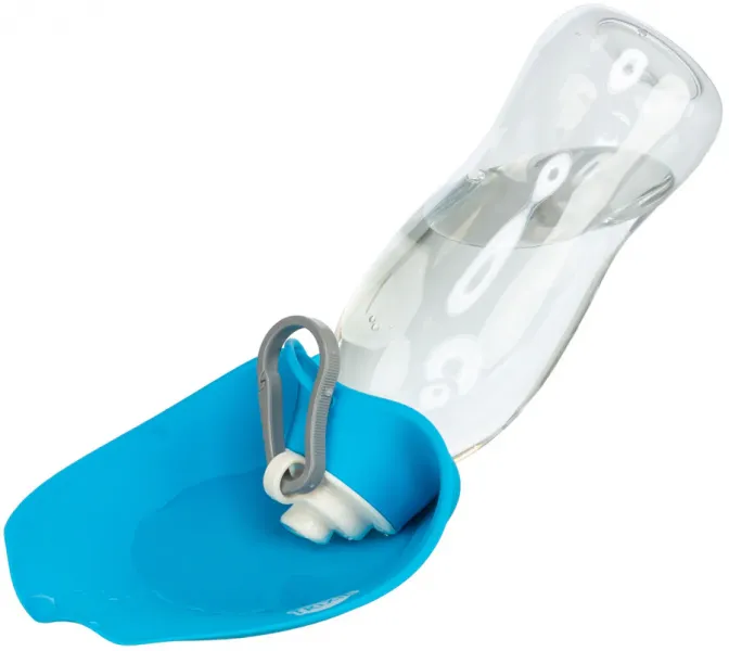 Flasche mit Trinknapf