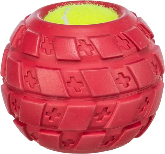 Tennisball im Reifen, Naturgummi