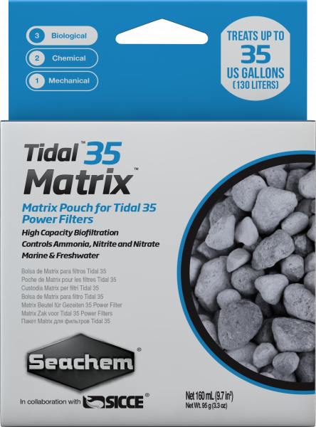 Tidal Matrix Filtermedium