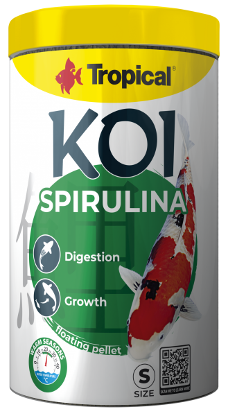 Koi Spirulina Pellet Size "S"