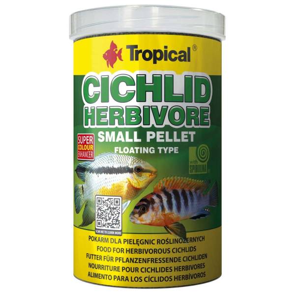 Cichlid Herbivore Small Pellet