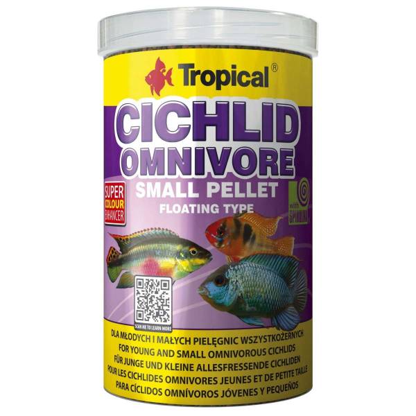 Cichlid Omnivore Small Pellet