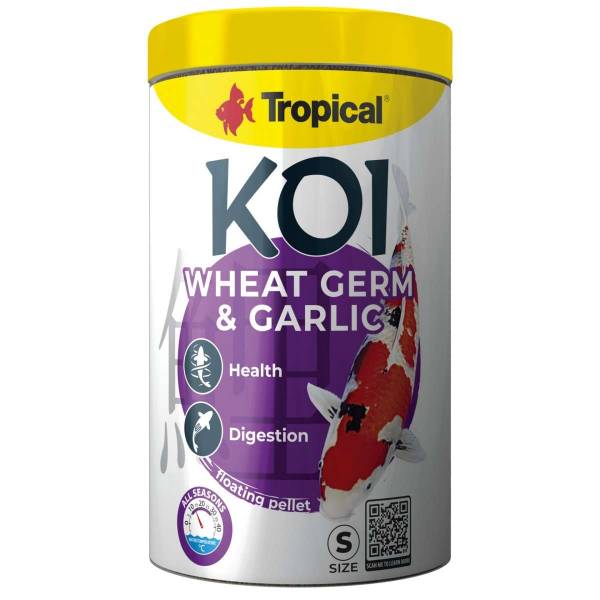 Koi Wheat Germ & Garlic Pellet Size "S"