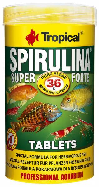 Super Spirulina Forte (36%) Tablets