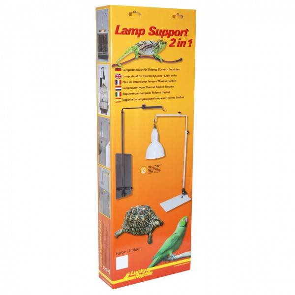 Lucky Reptile Lamp Support 2 in 1