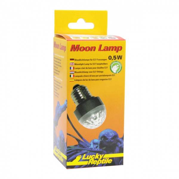 Lucky Reptile Moon Lamp E27 Lampe mit Mondlicht LED